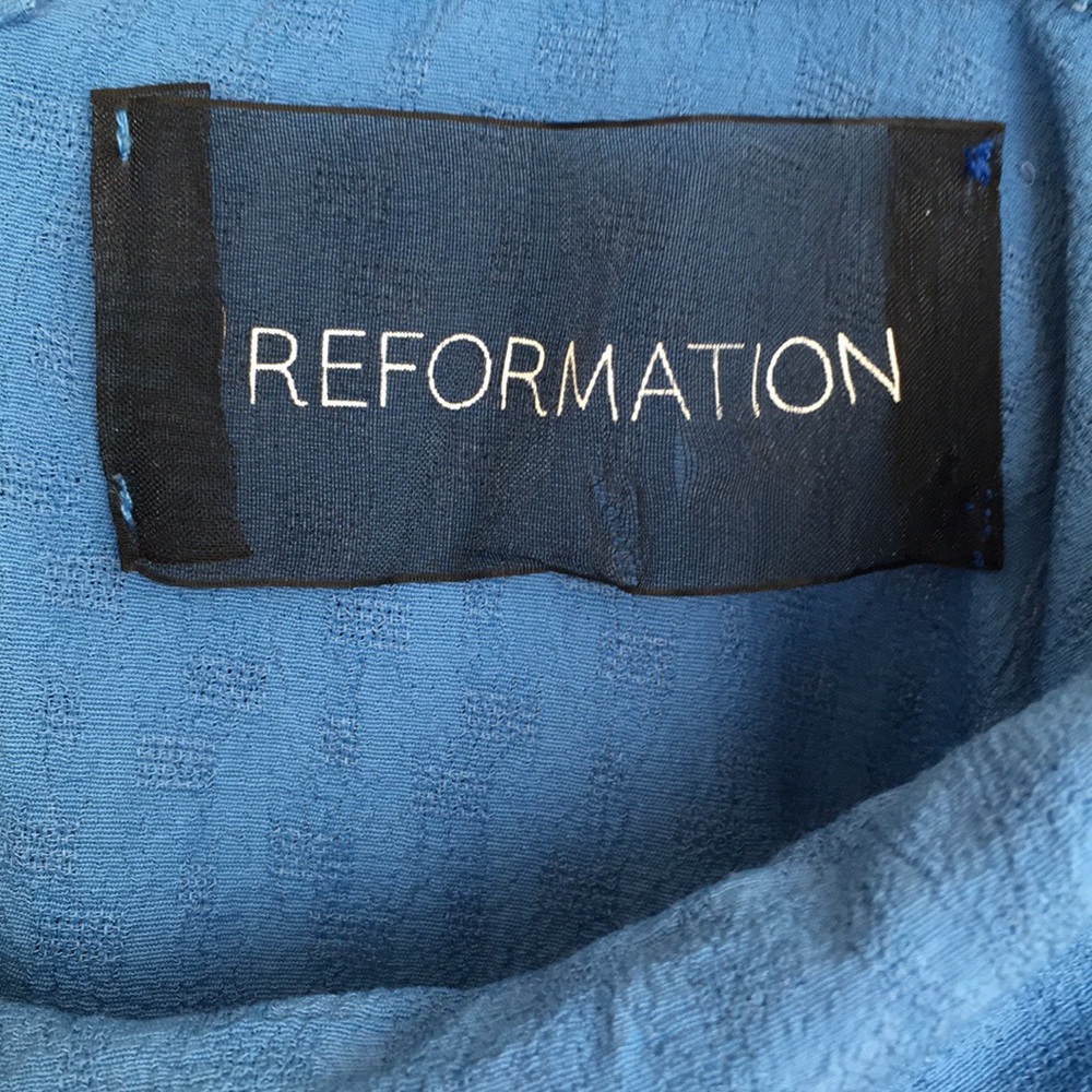 Reformation Canopy Dress in Blue, Size M but fits like S - Picture 6 of 7